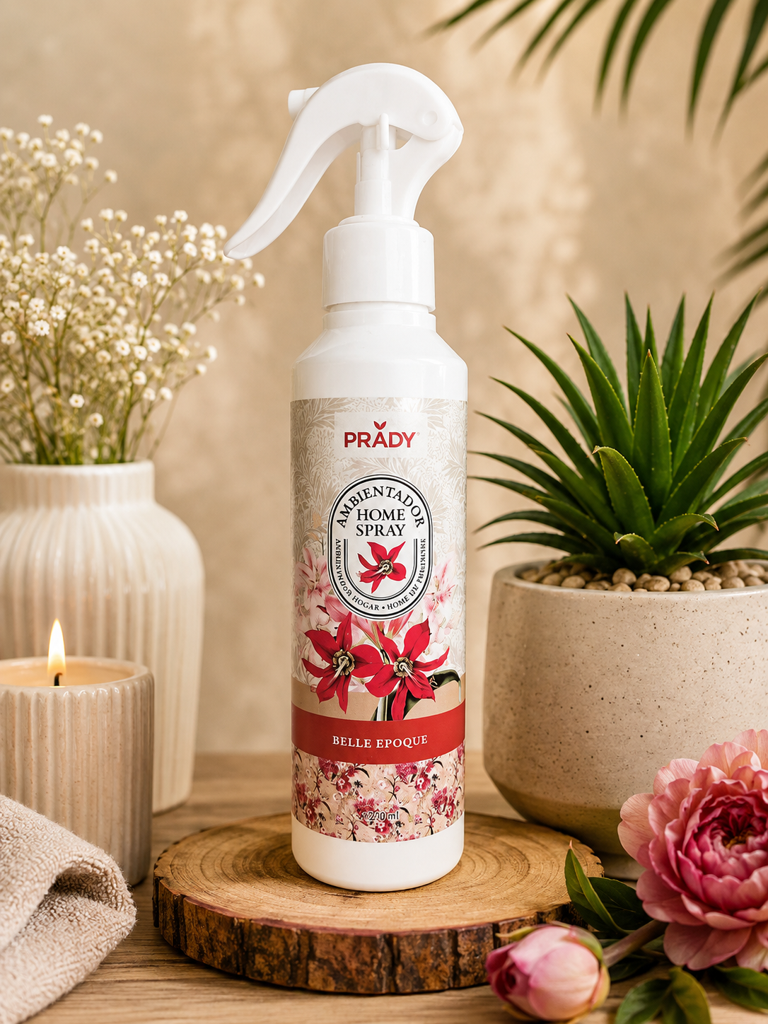 Spray d'ambiance maison & Textile "Belle Époque" - Prădy (220 ml)