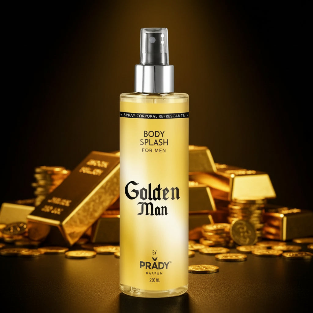 Brume corporelle Golden man de Prady.