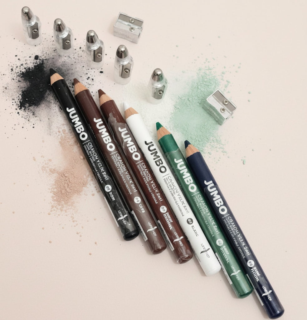 Jumbo crayon yeux 2 en 1.