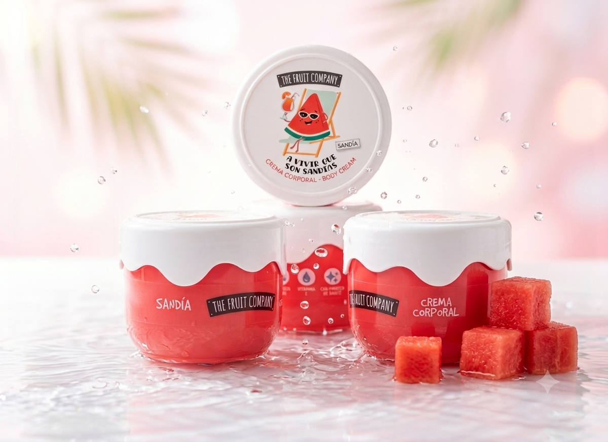 Crème Corporelle Hydratante à la Pastèque – The Fruit Company