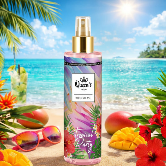 Brume corporelle Tropical party de Prady.