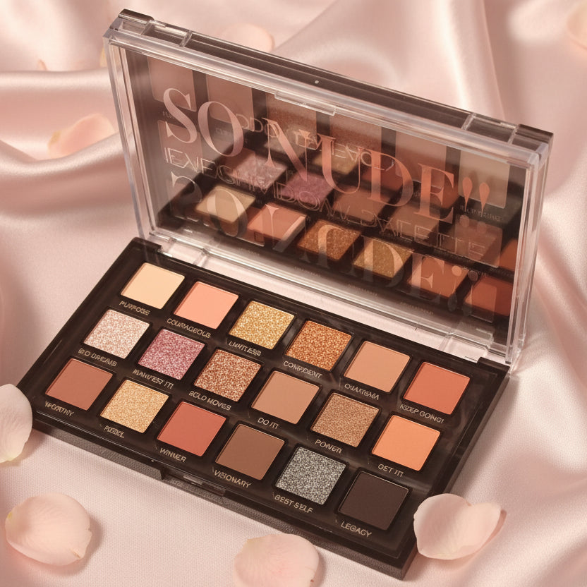 Palette fards à paupières d’donna so nude .