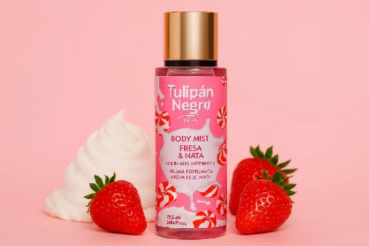 Brume Parfumée Fraise & Chantilly Tulipán Negro.