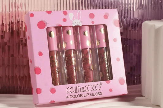 Coffret de 4 gloss Kevin&Coco.