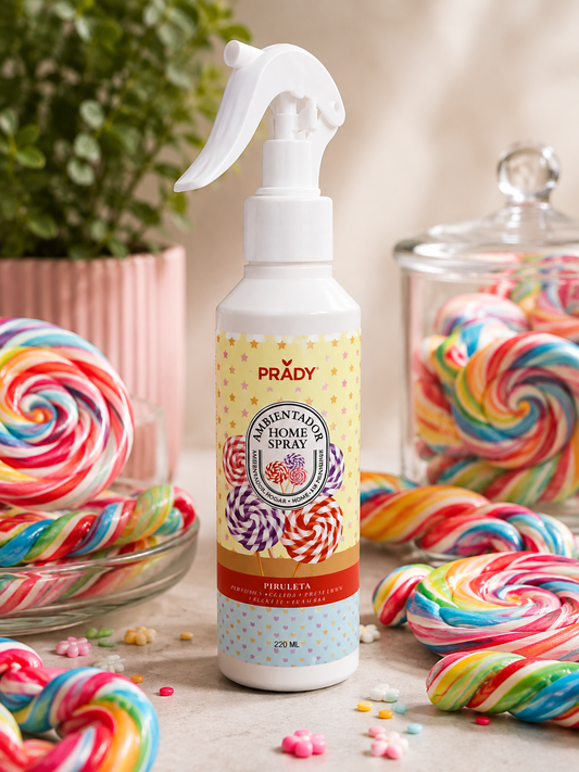 Spray d’ambiance maison& Textile "Piruleta" (Sucette) - Prădy (220 ml)