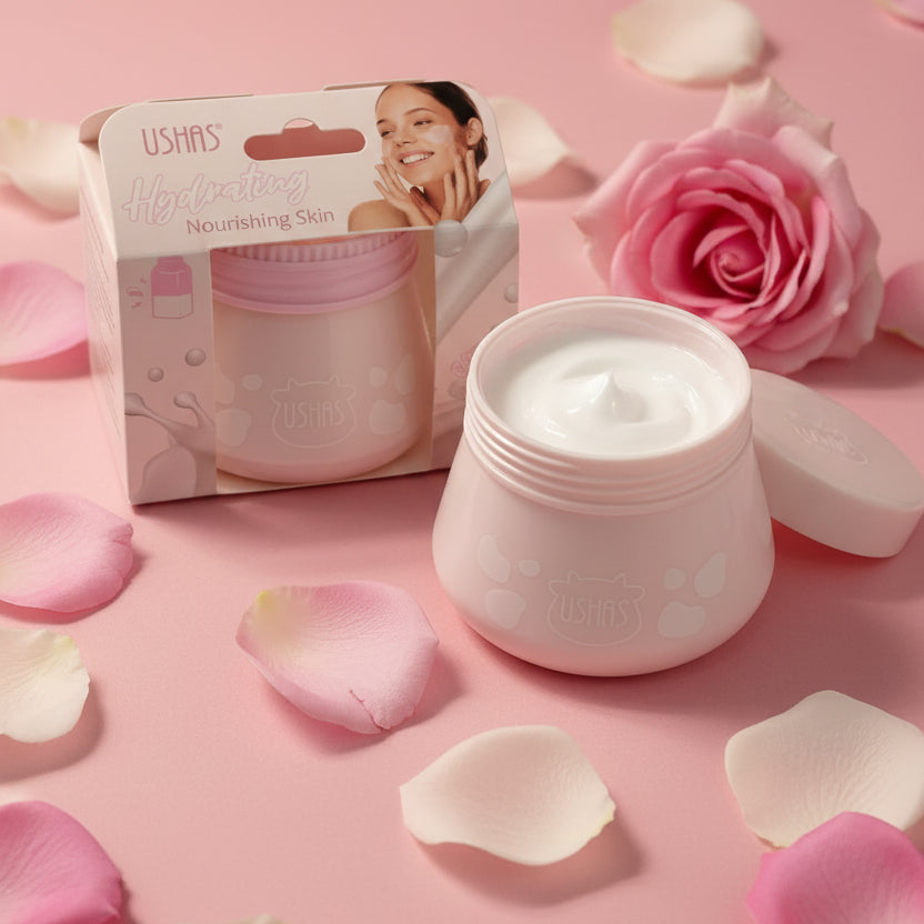 Crème Visage Douceur "Milk Pudding" – Hydratation & Éclat