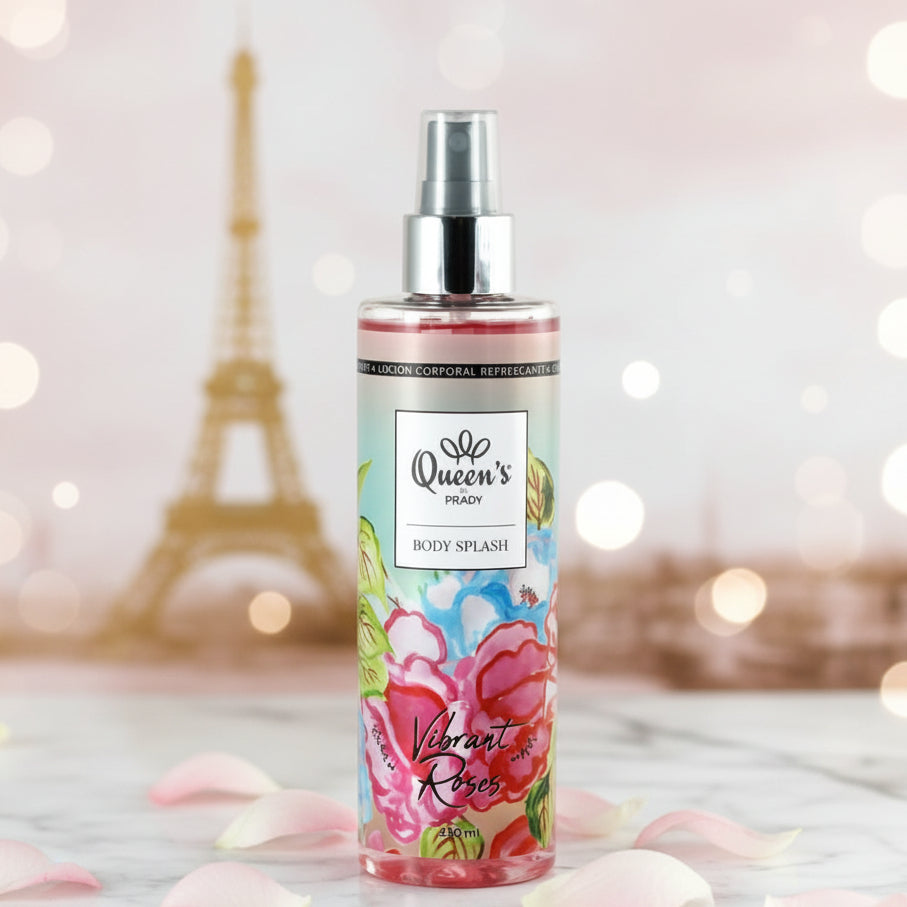 Brume corporelle Vibrant Roses de Prady