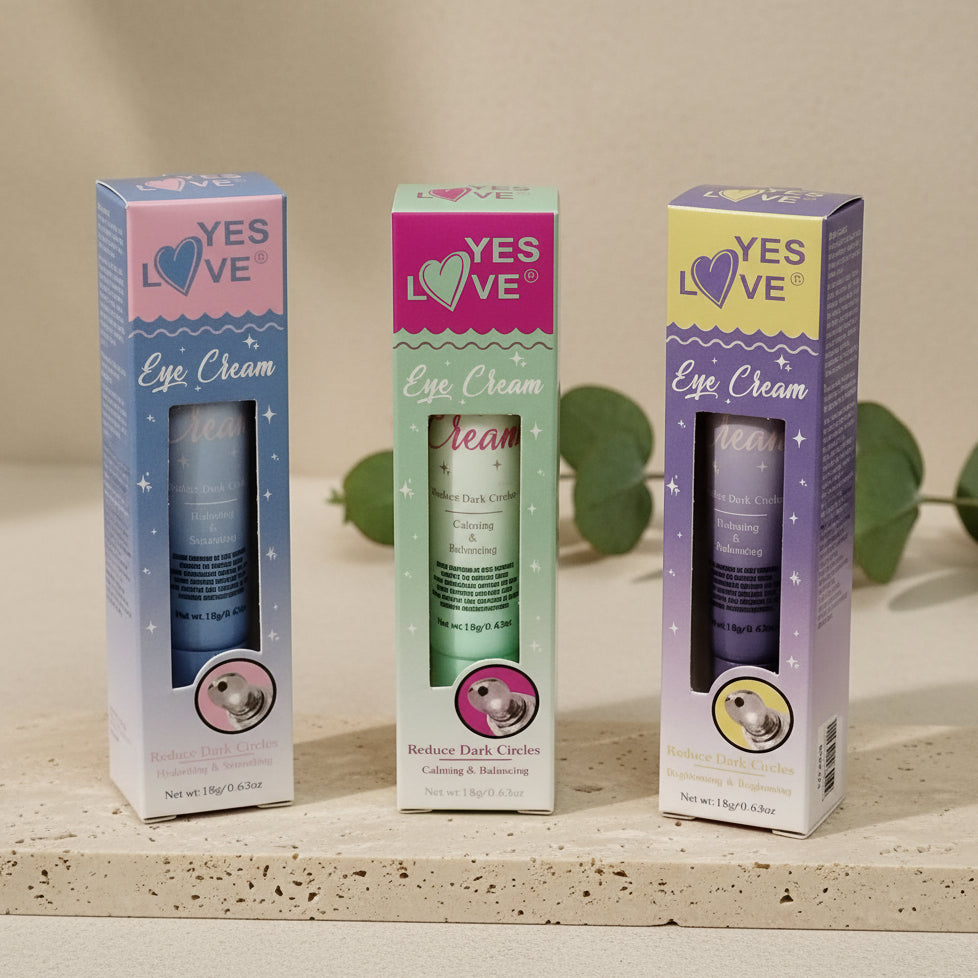 SKIN CARE CRÈME YEUX YES LOVE TRIPLE ACTION.